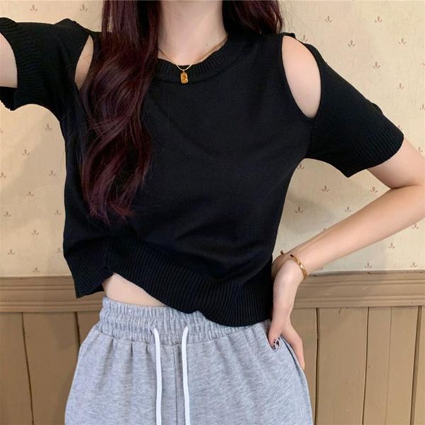 women's sweaters harteen 2021 summer short sleeve knitted women off shoulder loose thin sweater korean fashion casual femme ladies pul, White;black
women's sweaters harteen 2021 summer short sleeve knitted women off shoulder loose thin sweater korean fashion casual femme ladies pul, White;black