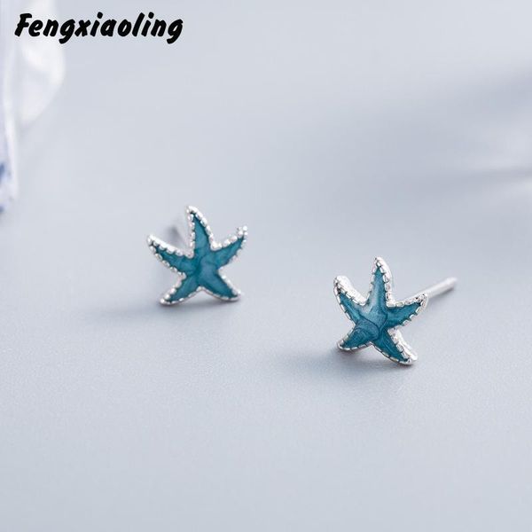fengxiaoling 2021 fashion stud earrings simple drop glaze starfish for women 925 sterling silver jewelry, Golden;silver
fengxiaoling 2021 fashion stud earrings simple drop glaze starfish for women 925 sterling silver jewelry, Golden;silver
