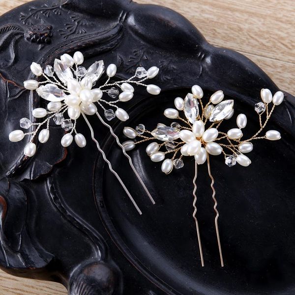 hair clips & barrettes trendy pearl crystal jewelry stick clip gold silver color women rhinestones wedding hairpin for bride accessories, Golden;silver
hair clips & barrettes trendy pearl crystal jewelry stick clip gold silver color women rhinestones wedding hairpin for bride accessories, Golden;silver