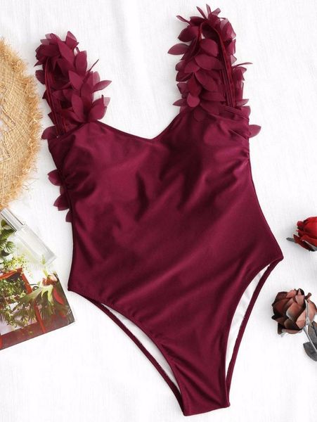 two piece dress women one suits stereo petal straps lady natural waist summer beach swimwear set, White
two piece dress women one suits stereo petal straps lady natural waist summer beach swimwear set, White