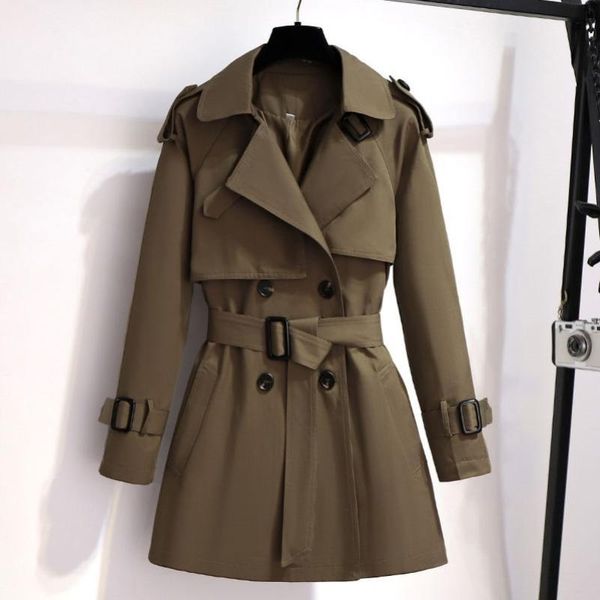 women's trench coats fashion spring autumn women coat korean casual loose ladies windbreaker long section belt british style temperamen, Tan;black
women's trench coats fashion spring autumn women coat korean casual loose ladies windbreaker long section belt british style temperamen, Tan;black