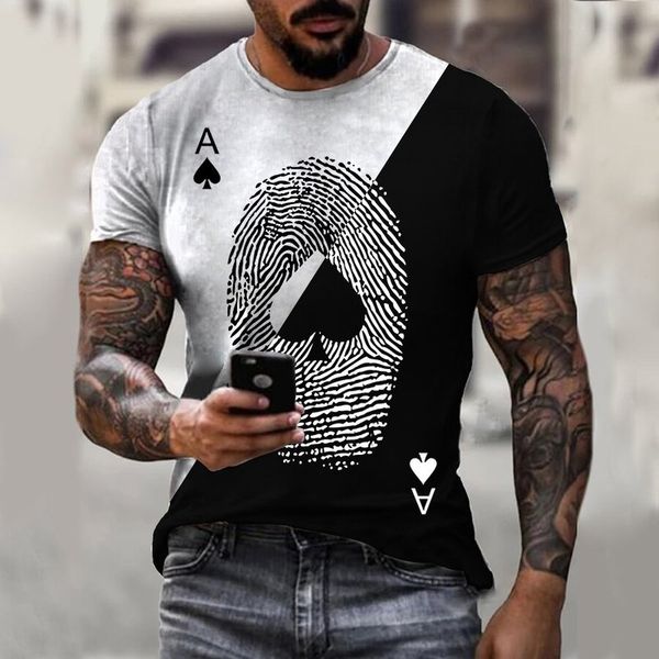 fingerprint printing 3d printing t-shirt unique fashion beautiful breathable comfort daily party travel visual impact gothic style men', White;black
fingerprint printing 3d printing t-shirt unique fashion beautiful breathable comfort daily party travel visual impact gothic style men', White;black
