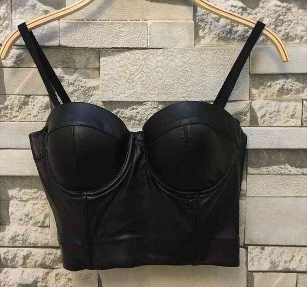 bustier cool black pu leather bralet womens bustier bra night club party tube for women, White
bustier cool black pu leather bralet womens bustier bra night club party tube for women, White
