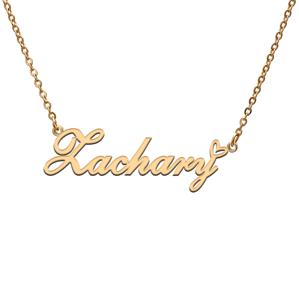 charms god with love heart personalized character necklace name zachary for friend jewelry gift, Bronze;silver
charms god with love heart personalized character necklace name zachary for friend jewelry gift, Bronze;silver