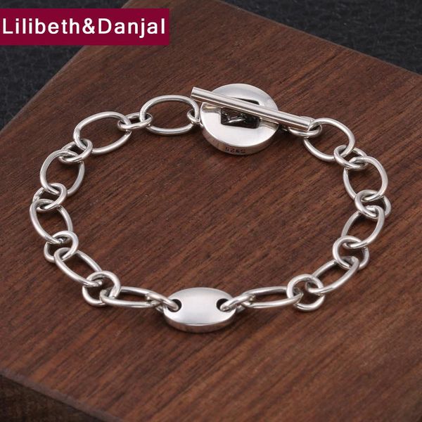 link, chain 2021 survival name bracelet 100% real 925 sterling silver women creative simple fashion friendship bangle jewelry b17, Black
link, chain 2021 survival name bracelet 100% real 925 sterling silver women creative simple fashion friendship bangle jewelry b17, Black