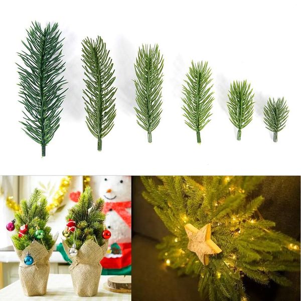 decorative flowers & wreaths green artificial pine branch fake plant christmas wreath foral garland making material decorations for home
decorative flowers & wreaths green artificial pine branch fake plant christmas wreath foral garland making material decorations for home