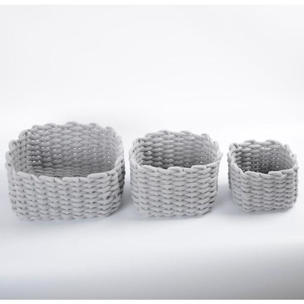 storage baskets small basket cotton cord sundries finishing decoration desksimple handwork
storage baskets small basket cotton cord sundries finishing decoration desksimple handwork