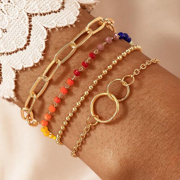 bangle 4pcs set bohemian colorful beaded bangel charms geometry circle metal alloy bracelet set for women girls jewelry gift, Black
bangle 4pcs set bohemian colorful beaded bangel charms geometry circle metal alloy bracelet set for women girls jewelry gift, Black