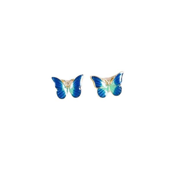stud exquisite blue oil dripping butterfly earrings alloy sweet romantic fashion girl lady jewelry gift summer 2021, Golden;silver
stud exquisite blue oil dripping butterfly earrings alloy sweet romantic fashion girl lady jewelry gift summer 2021, Golden;silver