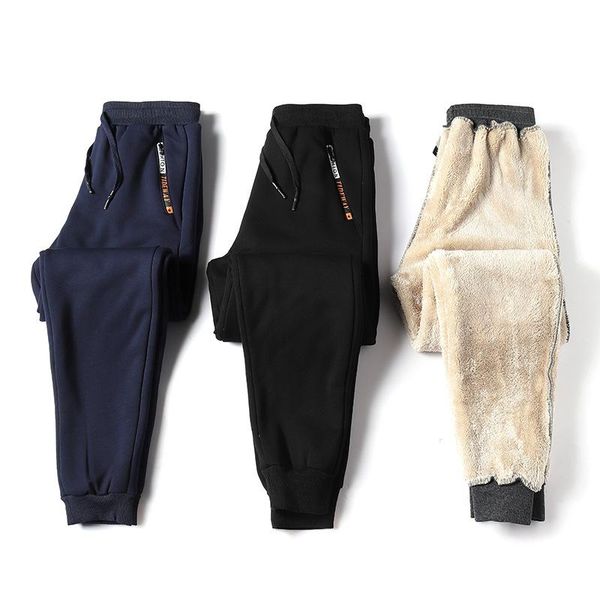 men's pants winter fleece pencil men solid color warm soft comfortable breathable fashion casual trousers plus size m-8xl, Black
men's pants winter fleece pencil men solid color warm soft comfortable breathable fashion casual trousers plus size m-8xl, Black