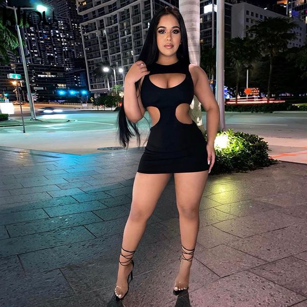 kliou hollow out party women bodycon mini dresses 2021 sleeveless o-neck solid clubwear fashion female outfits, Black;gray
kliou hollow out party women bodycon mini dresses 2021 sleeveless o-neck solid clubwear fashion female outfits, Black;gray