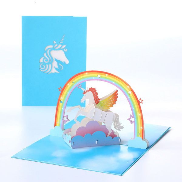 silhouettes paper carving greeting card unicorn korea creative 3d three-dimensional handmade thanksgiving message blessing
silhouettes paper carving greeting card unicorn korea creative 3d three-dimensional handmade thanksgiving message blessing