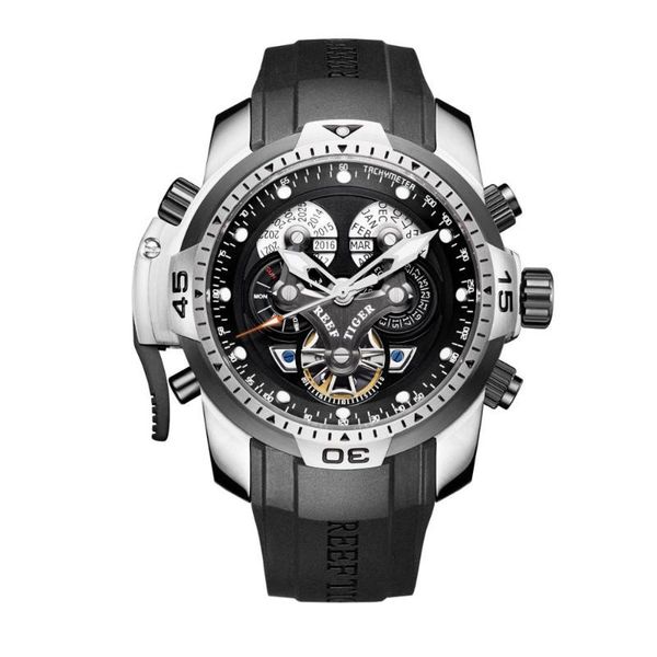wristwatches men automatic wrist watch,mens military watches reef tiger man luxury wristwatch relogio masculino mechanical sport timepiece, Slivery;brown
wristwatches men automatic wrist watch,mens military watches reef tiger man luxury wristwatch relogio masculino mechanical sport timepiece, Slivery;brown
