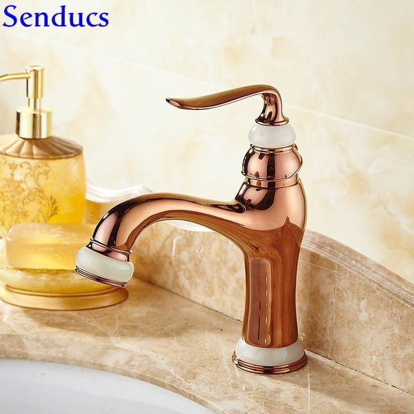 bathroom sink faucets senducs rose gold mixer tap european jade stone basin faucet quality brass bathtoom
bathroom sink faucets senducs rose gold mixer tap european jade stone basin faucet quality brass bathtoom