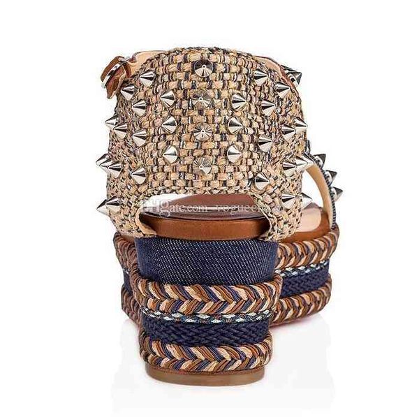 red elgant designer bottom sandal madmonica braided rope wedge ankle strap spikes gladiator sandals ladies summer cataclou high heels, Black
red elgant designer bottom sandal madmonica braided rope wedge ankle strap spikes gladiator sandals ladies summer cataclou high heels, Black