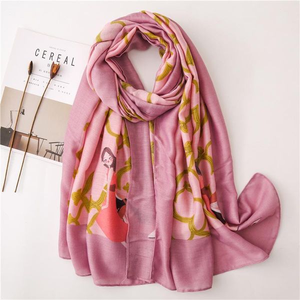 scarves 2021 women cartoon print tourism sunscreen cotton autumn and winter fashion flower seaside quality material shawl, Blue;gray
scarves 2021 women cartoon print tourism sunscreen cotton autumn and winter fashion flower seaside quality material shawl, Blue;gray