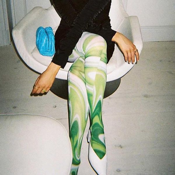 women's leggings 2021 street style female trousers casual aesthetic print foot pants spring medium waist skinny body-shaping, Black
women's leggings 2021 street style female trousers casual aesthetic print foot pants spring medium waist skinny body-shaping, Black