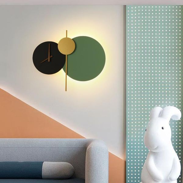 wall lamp modern bedside clock led home decor lamps living room kitchen lighting restaurant bedroom fixtures mounted light
wall lamp modern bedside clock led home decor lamps living room kitchen lighting restaurant bedroom fixtures mounted light