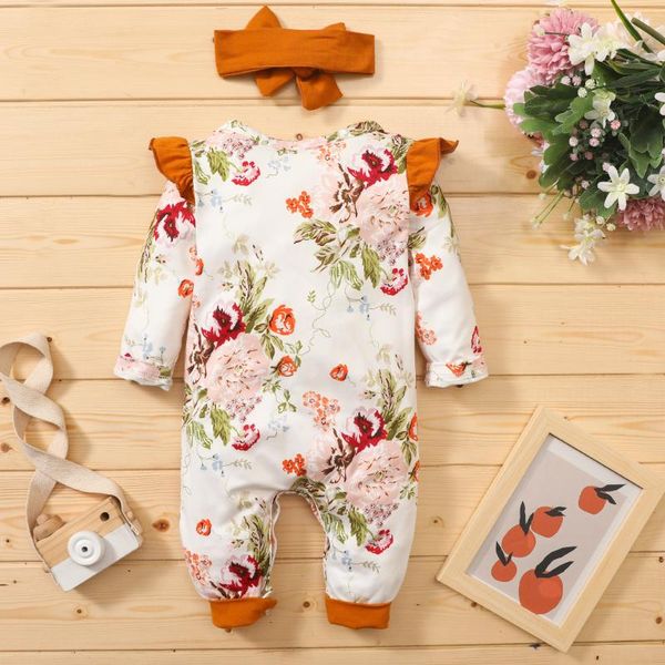 jumpsuits baby & children's 0-18m autumn born girls 2pcs set leopard/floral print ruffled long sleeve headband warm clothes, Blue
jumpsuits baby & children's 0-18m autumn born girls 2pcs set leopard/floral print ruffled long sleeve headband warm clothes, Blue