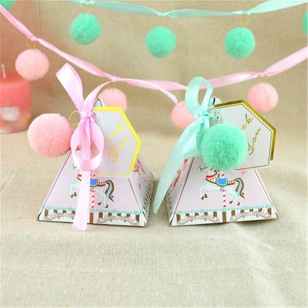 gift wrap 50pcs diy paper candy boxes triangle gifts bags with ribbon party supplies for guests baby shower birthday decoration
gift wrap 50pcs diy paper candy boxes triangle gifts bags with ribbon party supplies for guests baby shower birthday decoration
