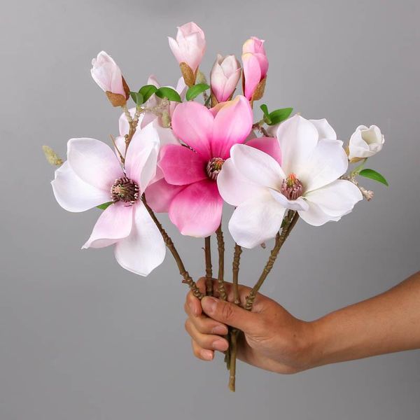decorative flowers & wreaths imitation magnolia short branch small plastic flower artificial vase arrangement
decorative flowers & wreaths imitation magnolia short branch small plastic flower artificial vase arrangement