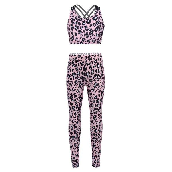 sport sets tracksuits yoga gym fitness outfits kids girls gymnastics dancewear sleeveless leopard print crop sports leggings clothing, White
sport sets tracksuits yoga gym fitness outfits kids girls gymnastics dancewear sleeveless leopard print crop sports leggings clothing, White