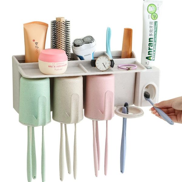 wheat fiber automatic toothpaste dispenser family toothbrush holder set bathroom sets bath accessory
wheat fiber automatic toothpaste dispenser family toothbrush holder set bathroom sets bath accessory