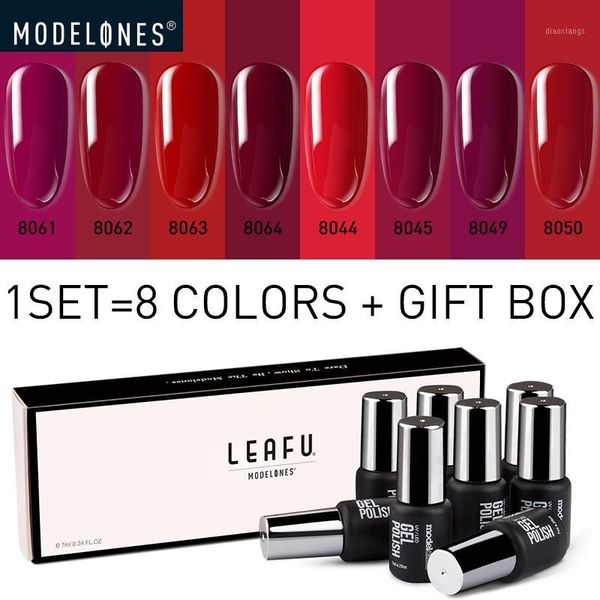 modelones 8pcs/lot nail gel set red color series polish soak off base coat varnish long lasting color1, Red;pink
modelones 8pcs/lot nail gel set red color series polish soak off base coat varnish long lasting color1, Red;pink