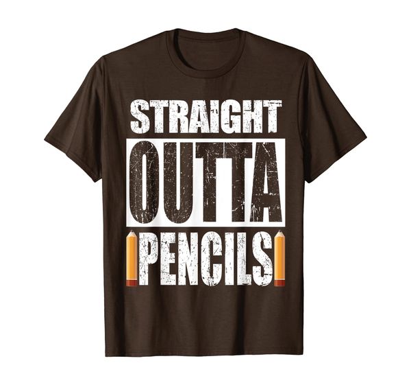 Straight outta pencils men women First day of school T Shirt, Mainly pictures 
Straight outta pencils men women First day of school T Shirt, Mainly pictures