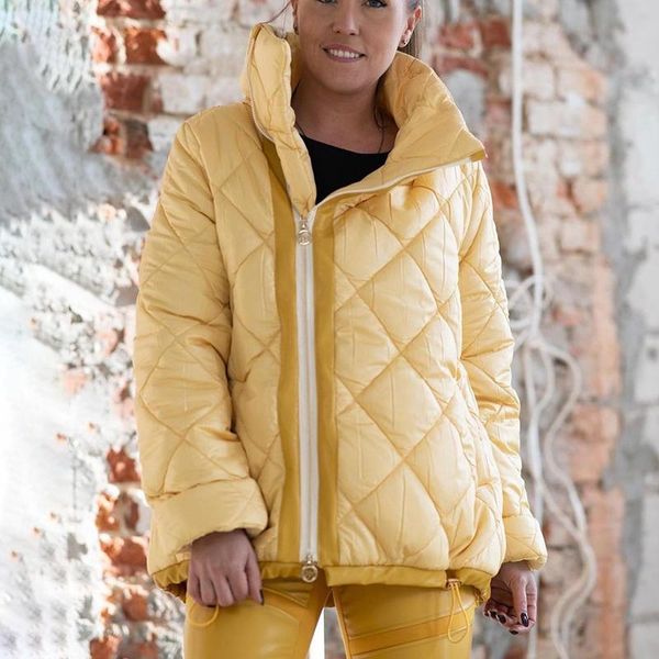 women's down & parkas quinn fashion winter women elegant solid stand collar coats zipper straight loose cotton jackets ladies, Black
women's down & parkas quinn fashion winter women elegant solid stand collar coats zipper straight loose cotton jackets ladies, Black