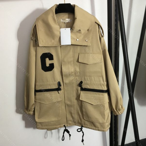 winter women designer clothes outdoor jacket coat lapel pocket embroidered coat clothes warm and windproof women's two colors sml whole, Black;brown
winter women designer clothes outdoor jacket coat lapel pocket embroidered coat clothes warm and windproof women's two colors sml whole, Black;brown