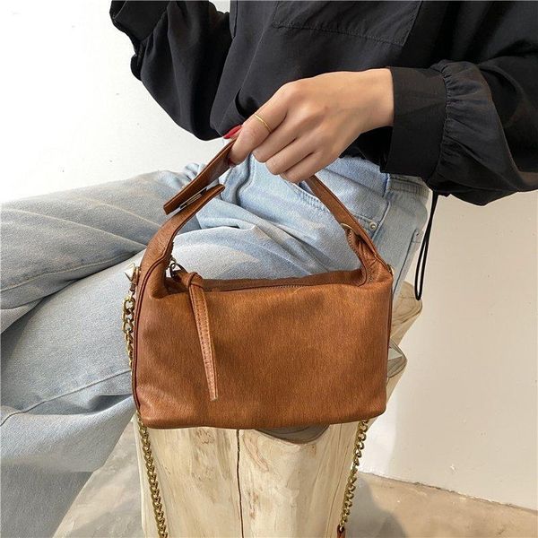 luxury female bag trend chain shoulder soft leather solid color handbag 2021 summer messenger sac brown bags
luxury female bag trend chain shoulder soft leather solid color handbag 2021 summer messenger sac brown bags