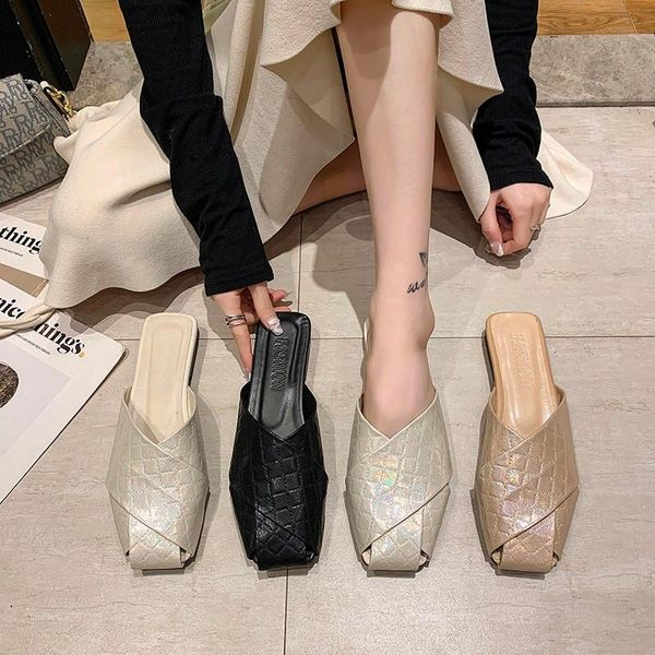 2021fashion women's shoes spring autumn elegant spuare toe comfortable with low outside solid pu slipper slides zapatillas mujer slippe, Black
2021fashion women's shoes spring autumn elegant spuare toe comfortable with low outside solid pu slipper slides zapatillas mujer slippe, Black