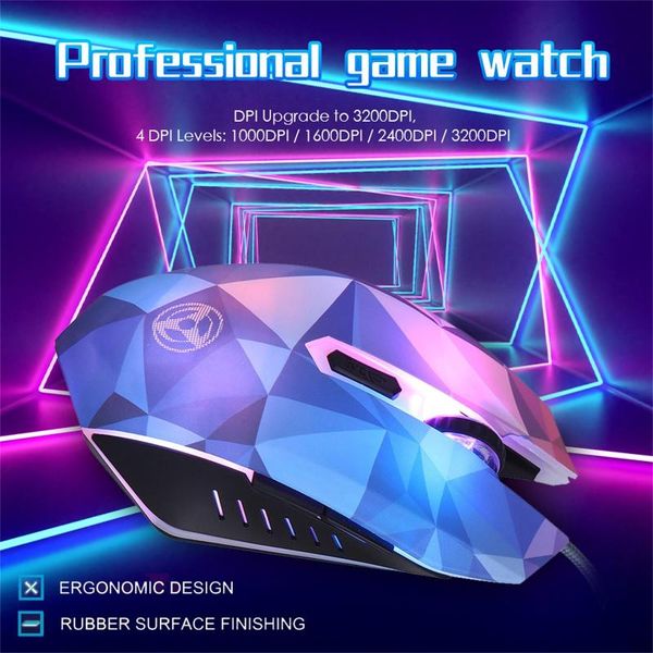 mice w20 wired mouse 4 adjustable dpi level 3200dpi breathing led7 light 6 keys game silent mause for pc lapgamer #g
mice w20 wired mouse 4 adjustable dpi level 3200dpi breathing led7 light 6 keys game silent mause for pc lapgamer #g