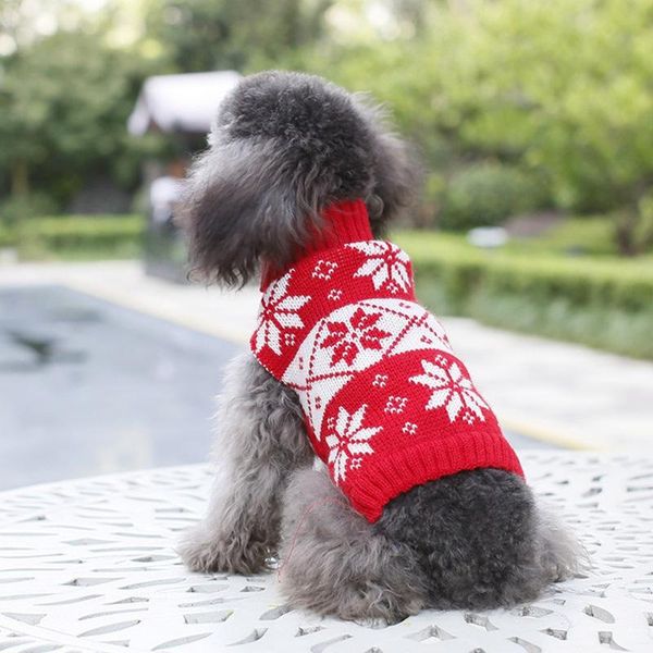 dog apparel pet knitted coat christmas costume for autumn winter puppy high collar warm flowers sweater-#
dog apparel pet knitted coat christmas costume for autumn winter puppy high collar warm flowers sweater-#