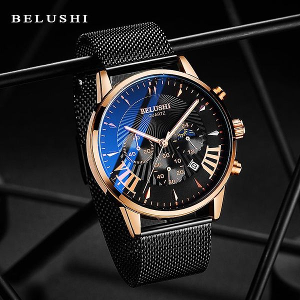 wristwatches brand men's watch quartz calendar 6 hands chronograph sports casual leather waterproof clock three eye, Slivery;brown
wristwatches brand men's watch quartz calendar 6 hands chronograph sports casual leather waterproof clock three eye, Slivery;brown