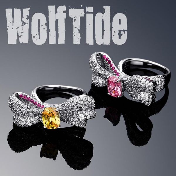 cluster rings fashion colorful full cz cubic zirconia bowknot finger ring hip hop personalized simple design bow jewelry gifts for women, Golden;silver
cluster rings fashion colorful full cz cubic zirconia bowknot finger ring hip hop personalized simple design bow jewelry gifts for women, Golden;silver