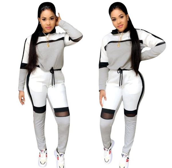 new womens tracksuits long sleeve printed supre ladies casual sports suits slim womens 2pcs sets, Gray
new womens tracksuits long sleeve printed supre ladies casual sports suits slim womens 2pcs sets, Gray
