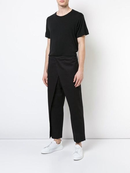 men's pants clothing gd hair stylist fashion stitching simple double decker plus size costumes, Black
men's pants clothing gd hair stylist fashion stitching simple double decker plus size costumes, Black
