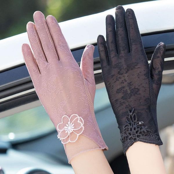 cycling gloves summer women hollow lace sun protection sunscreen driving touch screen anti-uv mesh breathable thin ice silk1, Black
cycling gloves summer women hollow lace sun protection sunscreen driving touch screen anti-uv mesh breathable thin ice silk1, Black