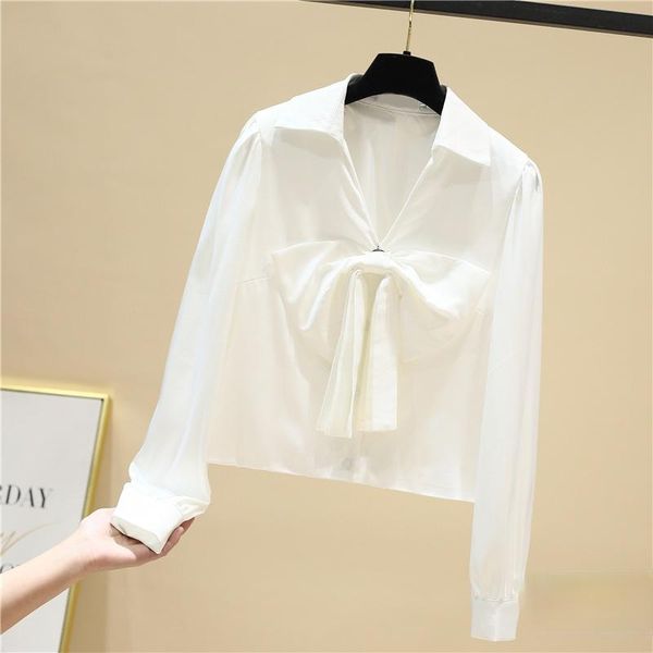 women's blouses & shirts white bow shirt women long sleeve all-match blouse 2021 spring summer lady short blusas mujer
women's blouses & shirts white bow shirt women long sleeve all-match blouse 2021 spring summer lady short blusas mujer