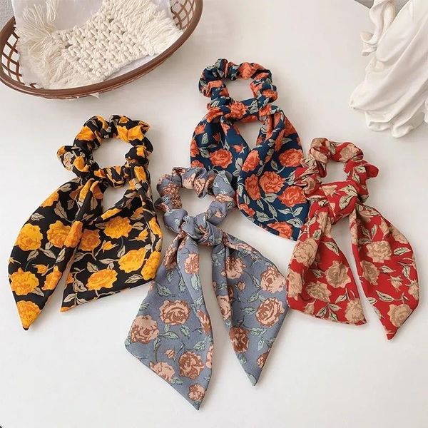 hair accessories south korea floral large ribbon red rope rubber band female tie head bands, Slivery;white
hair accessories south korea floral large ribbon red rope rubber band female tie head bands, Slivery;white