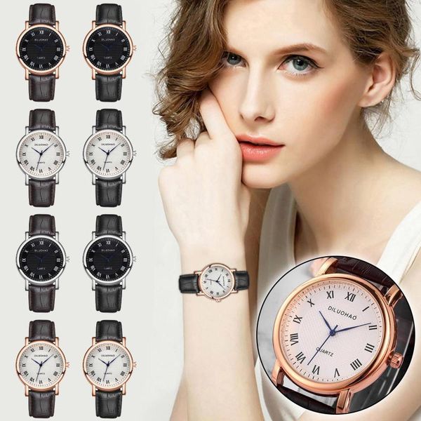 wristwatches leather bracelet wristwatch women roman numeral scale imitation watch fashion analog quartz montre femme, Slivery;brown
wristwatches leather bracelet wristwatch women roman numeral scale imitation watch fashion analog quartz montre femme, Slivery;brown