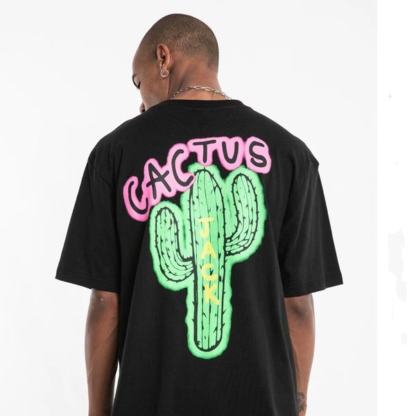 fashion men t-shirts travis scott tour short sleeve cactus jack print men's and women's loose t-shirt, White;black
fashion men t-shirts travis scott tour short sleeve cactus jack print men's and women's loose t-shirt, White;black