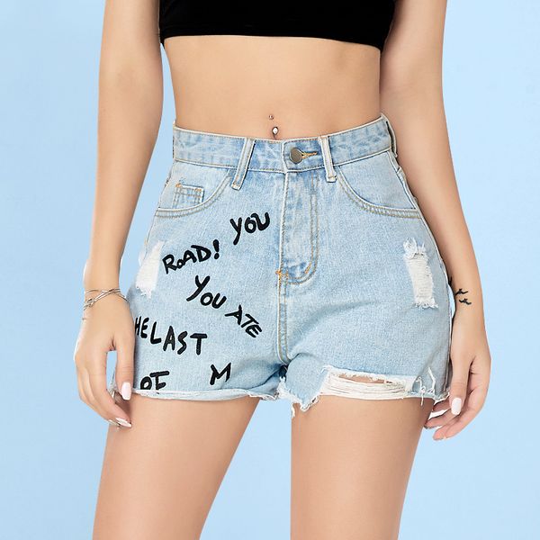 fashion jeans for women 2021 holes show thin jeans shorts women's large summer, Blue
fashion jeans for women 2021 holes show thin jeans shorts women's large summer, Blue