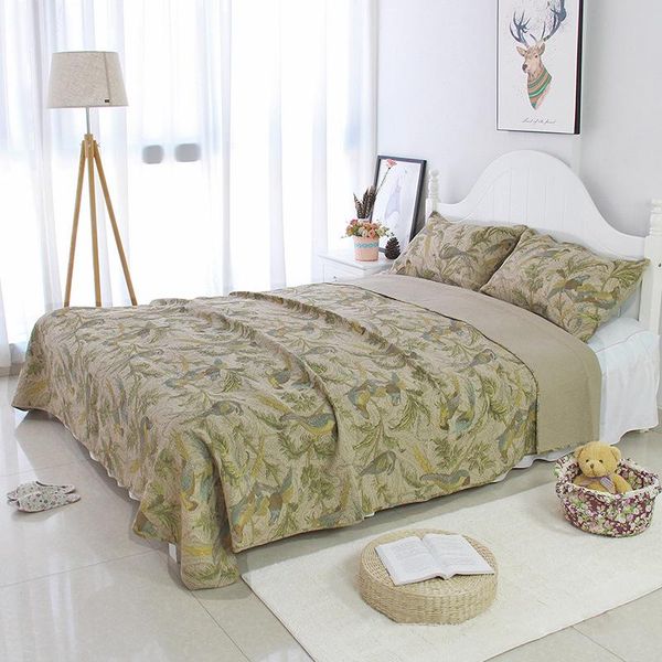comforters & sets summer bedspread cotton quilt set 3pcs vintage printed quilts bed cover pillowcase king queen size chausub quilted coverle
comforters & sets summer bedspread cotton quilt set 3pcs vintage printed quilts bed cover pillowcase king queen size chausub quilted coverle