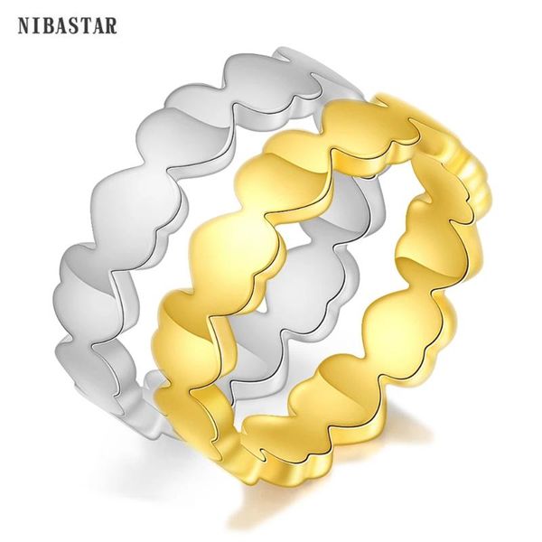 wedding rings nibastar stackable heart surrounded for women ring stainless steel cute friend jewelry, Slivery;golden
wedding rings nibastar stackable heart surrounded for women ring stainless steel cute friend jewelry, Slivery;golden