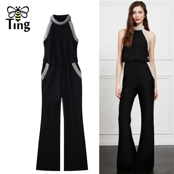 runway designer luxury beading black party jumpsuits vintage sleeveless street chic overalls vetements 210513, Black;white
runway designer luxury beading black party jumpsuits vintage sleeveless street chic overalls vetements 210513, Black;white