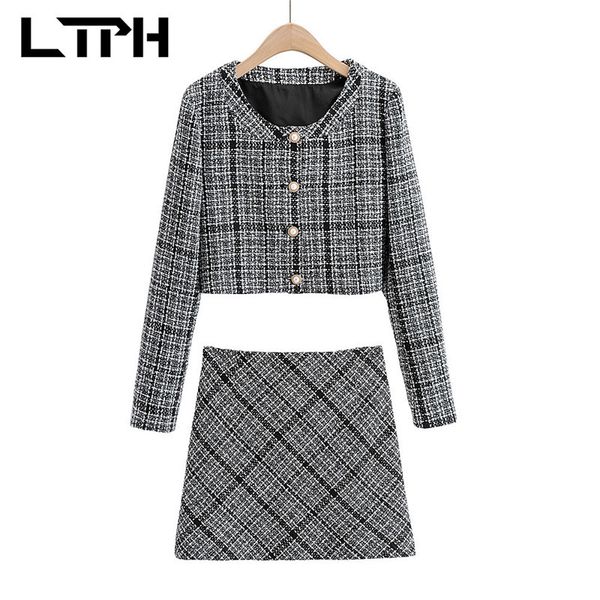 ins elegant tweed skirt suits 2 pieces set women short slim cardigan jacket high waist outfits spring autumn 210427, White
ins elegant tweed skirt suits 2 pieces set women short slim cardigan jacket high waist outfits spring autumn 210427, White