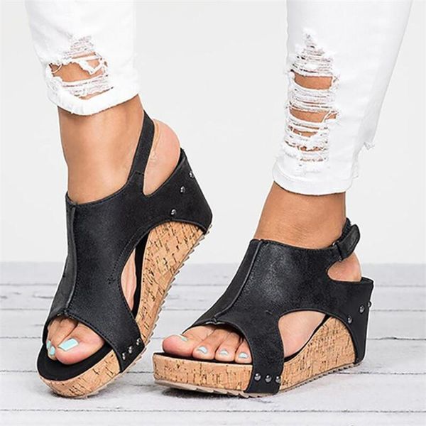 sandals comfortable woman summer fashion gladiator roman shoes wedge heels women plus size 34 43 dn3d, Black
sandals comfortable woman summer fashion gladiator roman shoes wedge heels women plus size 34 43 dn3d, Black